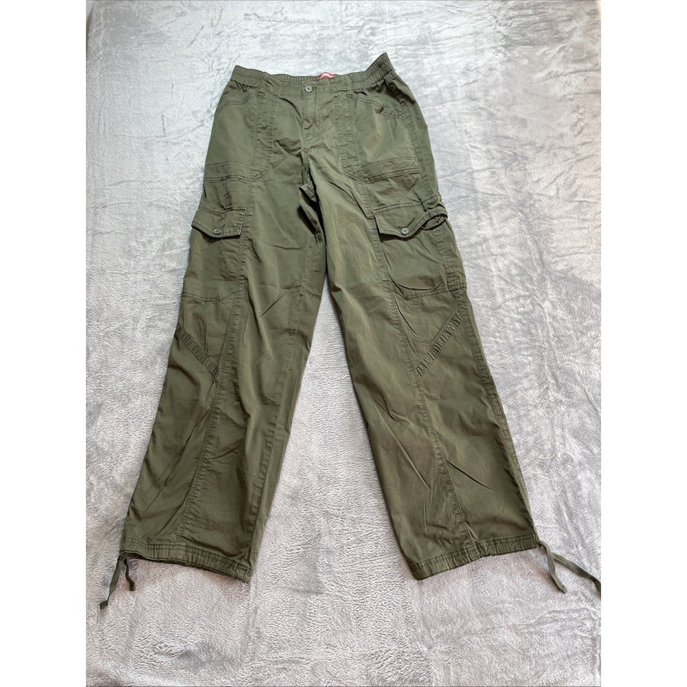 Unionbay Cargo Pants Women's Green 11 30 Utility Cotton Grunge